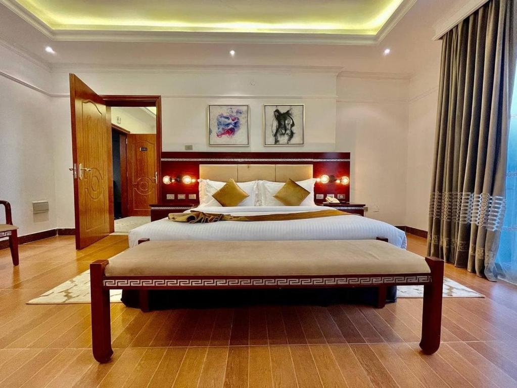 Luxury hotel room in Addis Ababa at Base Ethiopia International Hotel